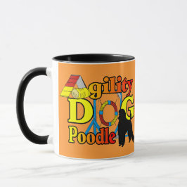 Poodle Agility Geschenke Tasse