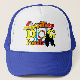Poodle Agility Geschenke Truckerkappe
