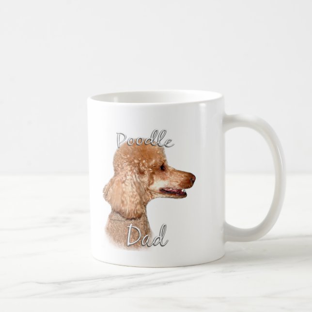 Poodle (Aprikose) Vater 2 Kaffeetasse (Rechts)