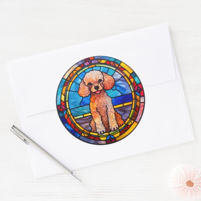 Poodle Aufkleber Pack (Umschlag)