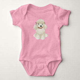 Poodle-Baby-Kleidung Baby Strampler