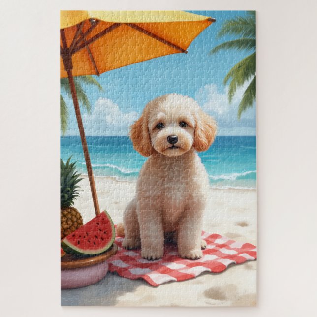 Poodle Beach Relax Scene (Vertikal)