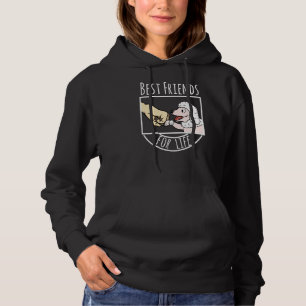 Poodle Best Friends for Life Dog 1 Hoodie