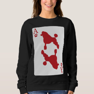 Poodle Card Geschenk Sweatshirt