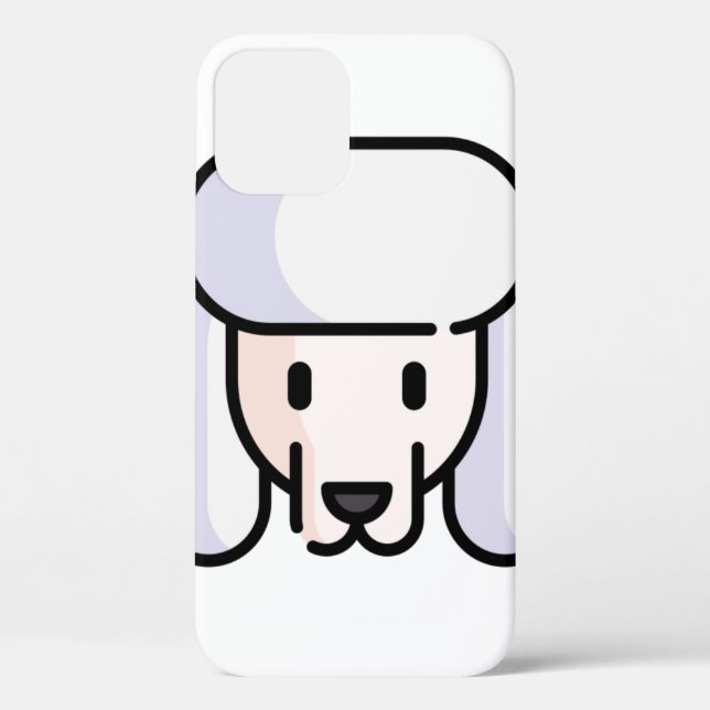 Poodle Case-Mate iPhone Hülle (Rückseite)