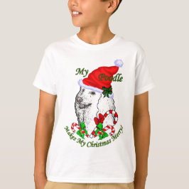 Poodle Christmas Geschenke T-Shirt