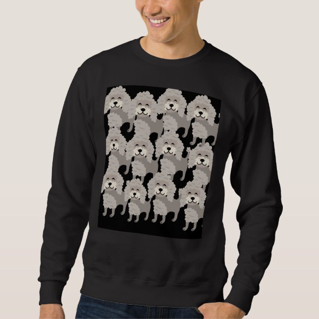 Poodle Club Sweatshirt (Vorderseite)