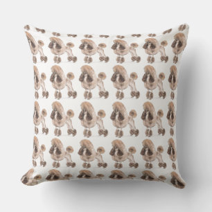 Poodle — Coat anzeigen Kissen