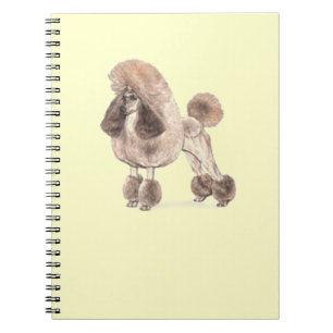 Poodle — Coat anzeigen Notizblock