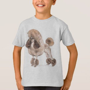 Poodle — Coat anzeigen T-Shirt