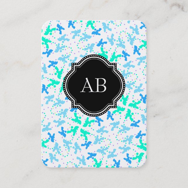 Poodle Delight Visitenkarte (Vorderseite)