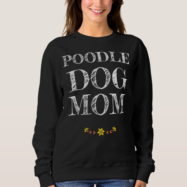 Poodle Dog Groomer Sweatshirt (Vorderseite)