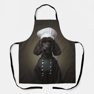 Poodle Dog Koch Schürze