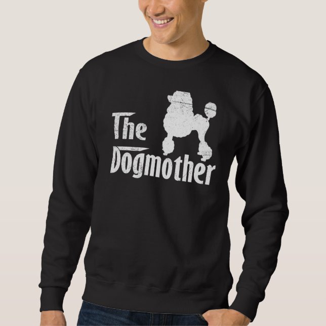Poodle Dog Mama Muttertag Sweatshirt (Vorderseite)