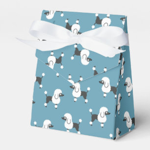 Poodle Favor Box Geschenkschachtel