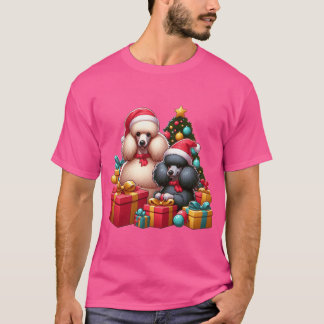 Poodle Geschenk Freunde Festhüte und Geschenke im T-Shirt