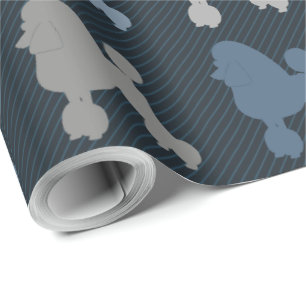 Poodle Geschenkpapier