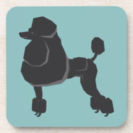 Poodle Getränkeuntersetzer
