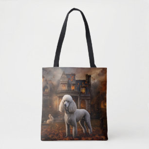 Poodle Halloween Beängstigend Tasche