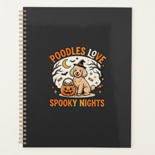 Poodle Halloween Saison Squelette