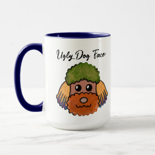 Poodle hässliche Tasse