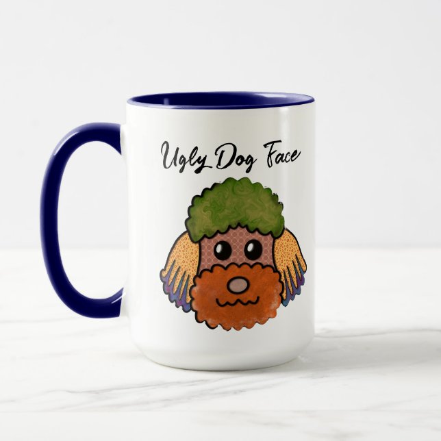Poodle hässliche Tasse (Links)