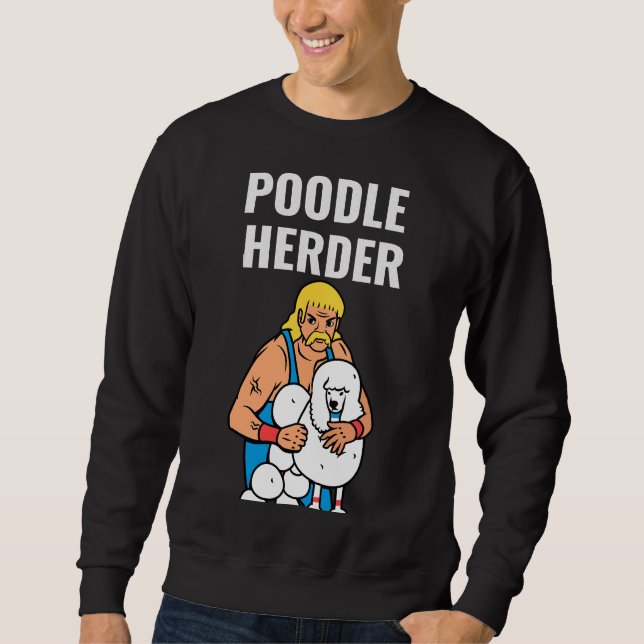Poodle Herder Sweatshirt (Vorderseite)