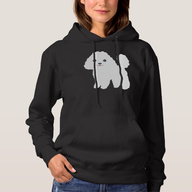 Poodle Hoodie (Vorderseite)