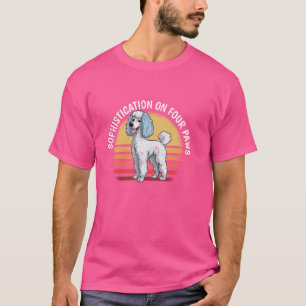 Poodle Hund Lover GSD Welpen Besitzer Haustier Gro T-Shirt