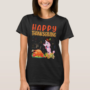 Poodle Hund schauen Türkei Fleisch Gericht unserer T-Shirt