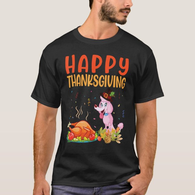 Poodle Hund schauen Türkei Fleisch Gericht unserer T-Shirt (Vorderseite)