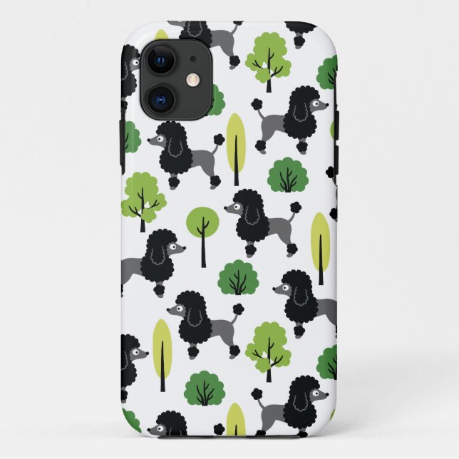 Poodle im Park Case-Mate iPhone Hülle (Rückseite)