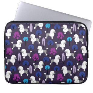 Poodle im Park Laptopschutzhülle