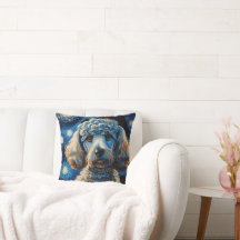 Poodle in der Sternennacht
