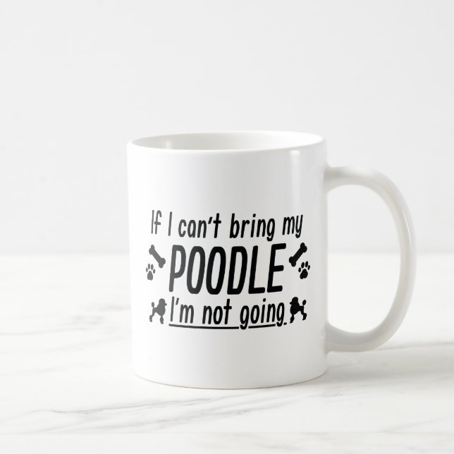 Poodle Kaffeetasse (Rechts)