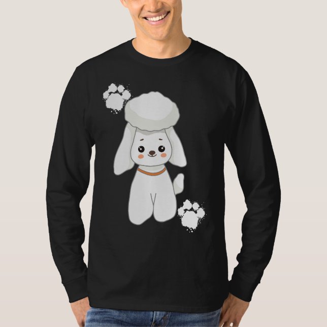 Poodle Liebe T-Shirt (Vorderseite)