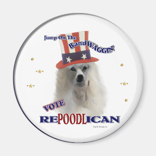 POODLE Liebhaber Geschenke Magnet