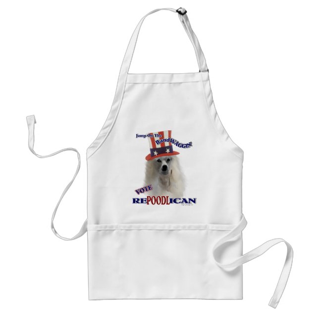 POODLE Liebhaber Geschenke Schürze (Vorne)