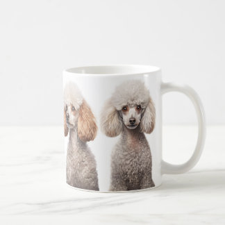 Poodle liebt die Tasse