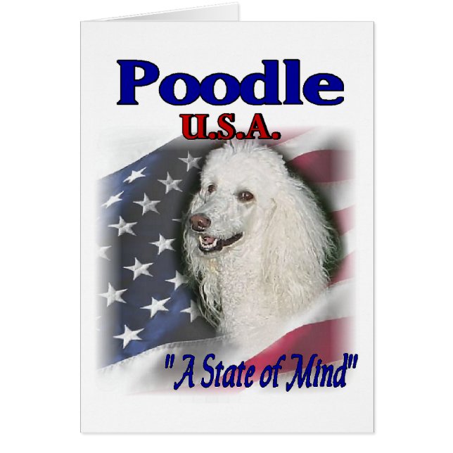 Poodle Lovers Geschenke (Vorne)