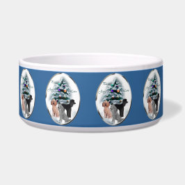 Poodle Lovers Weihnachten Napf
