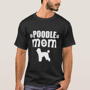 Poodle Mama Shirt Frauen für Poodle Besitzer