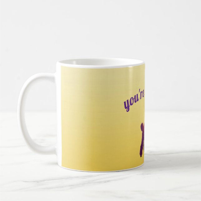 Poodle mug vibe kaffeetasse (Links)