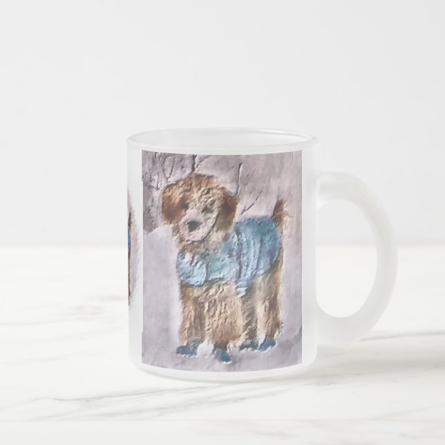 Poodle Noël Cadeaux Poodle Fêtes Mugs (Droit)