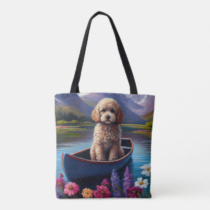 Poodle on a Paddle: Ein Landschaftliches Abenteuer Tasche