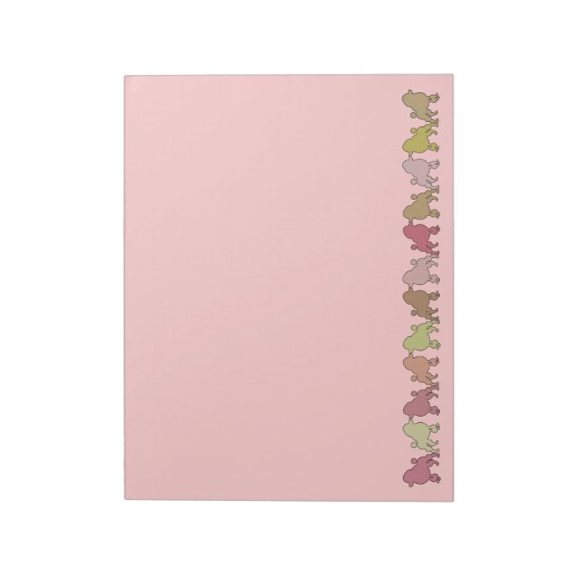 POODLE PARADE NOTIZBLOCK (Rotiert)