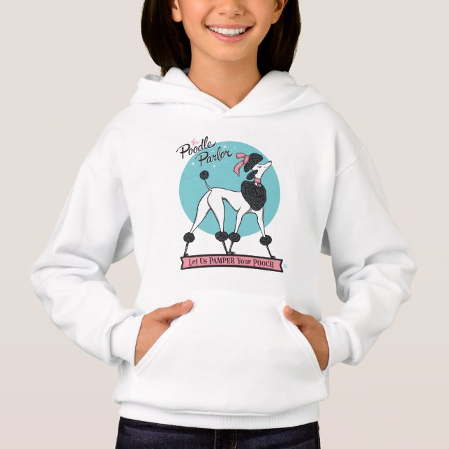 Poodle Parlor Hoodie (Vorderseite)