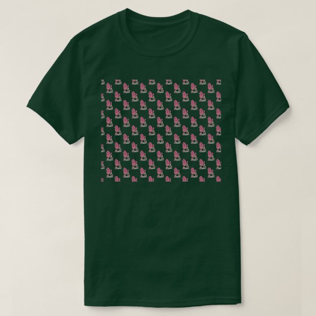 Poodle Pattern T-Shirt (Design vorne)