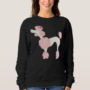 Poodle Pink Sweatshirt