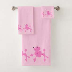 Poodle Power Badhandtuch Set